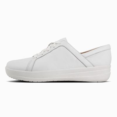 Fitflop F-Sporty II Leather Lace-Up - Sneaker Damen - Weiß (ZDG293487)